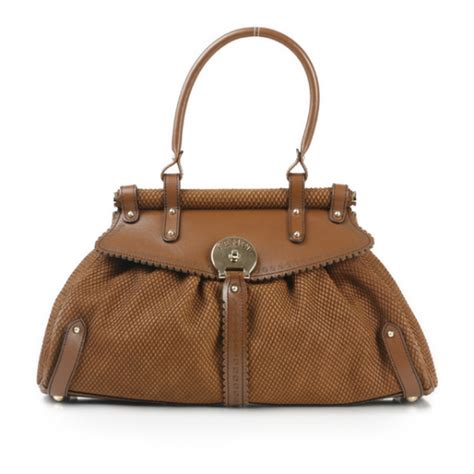 FENDI Suede Camoscio Magic Bag Brown 18971 